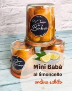 Mini Babà in Vasocottura al Limoncello